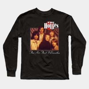 The Hollies Band Vintage Long Sleeve T-Shirt